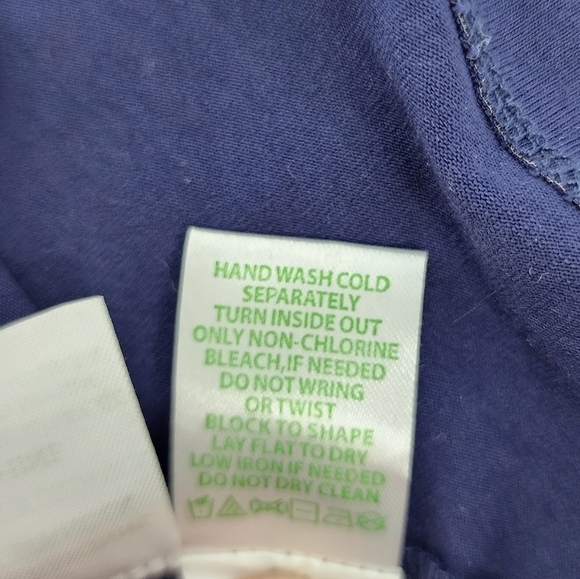 Lilly Pulitzer Ophelia Swing Shift Dress Crochet Lace Navy Blue XXS - Picture 11 of 11